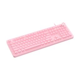 Fantech MAX CORE MK852 SAKURA EDITION RGB Gaming Mechanical Keyboard, OUTEMU BLUE SWITCH, Double SHOT KeyCaps, Full Size, MACRO Support, ALL KEYS ANTI GHOSTING - Pink