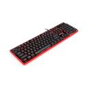 Redragon Gaming Essentials S107 V2 Gaming Keyboard and Mouse Combo Large Mouse Pad Mechanical Feel RGB Backlit 3200 DPI Mouse for Windows PC (Keyboard Mouse Mousepad Set)