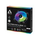 Arctic P12 PWM PST A-RGB 120 mm A-RGB PWM Fan with Cable Splitter - Black