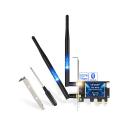 EDUP PCIe WiFi 6E Card Bluetooth 5.2 AX 5400 Mbps AX210 Tri-Band 6Ghz/5.8GHz/2.4GHz PCI-E Wireless WiFi Network Adapter Card for Desktop PC - OPEN BOX