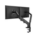 GameOn GO-5350 Dual Monitor Arm for Gaming & Office | 17"-32" Screens | Each Arm Supports Up to 9 KG