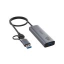 Onten Dual-Slot UHS-II SD4.0 Card Reader.10Gbps USB C to USB Hub Adapter, USB Hub with 3*USB 3.2 GEN 2 (10Gbps) Port and UHS-II SD/TF4.0.Compatible with Mac OS iPad OS ,Windows ,Android,and Linux