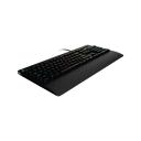 Logitech G213 Prodigy Gaming Keyboard, LIGHTSYNC RGB Backlit Keys, Spill-Resistant, Customizable Keys, Dedicated Multi-Media Keys – Black - Open Box