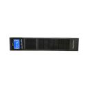Power Solid RT Online UPS 3KVA, Wide input voltage range, ECO mode for energy saving, LCD Display