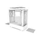 NZXT H5 Flow Compact ATX Mid-Tower PC Gaming Case – High Airflow Perforated Front and Tempered Glass Side Panel – Cable Management – 2 x 120mm Fans Included – 280mm Radiator Support – White