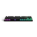 SteelSeries Apex M750 TKL, Compact Mechanical Gaming Keyboard, Tenkeyless, Per-Key RGB Illumination, 6 Macro Keys, American QWERTY Layout - Black