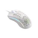 Redragon M808 Storm Lightweight Wired RGB Gaming Mouse, 85g Ultralight Honeycomb Shell - 12,400 DPI Optical Sensor - 7 Programmable Buttons - Precise Registration - Super-Lite Cable - White
