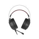 Redragon Carmen H261 Lightweight RGB Wired Gaming Headset - Black