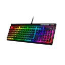 HyperX Alloy Elite 2 – Mechanical Gaming Keyboard, Software-Controlled Light & Macro Customization, ABS Pudding Keycaps, Media Controls, RGB LED Backlit, Linear Switch, HyperX Red,Black