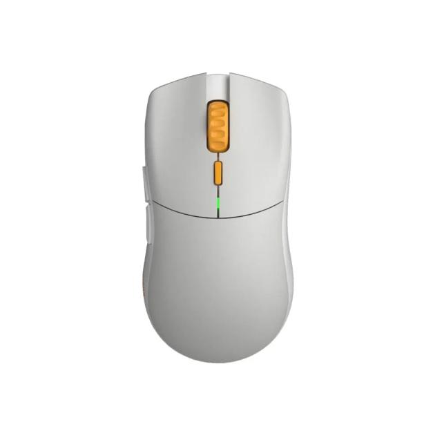 Glorious Series One Pro Wireless - Genos Yellow Forge Gaming Mouse, Solid Shell, 49g