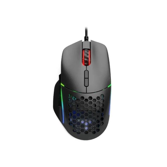GLORIOUS Model I Ergonomic Matte Black Gaming Mouse - 9 Programmable Buttons, 9 Button Configurations, Ultralight Weight, CORE RGB Lighting, 19000 DPI