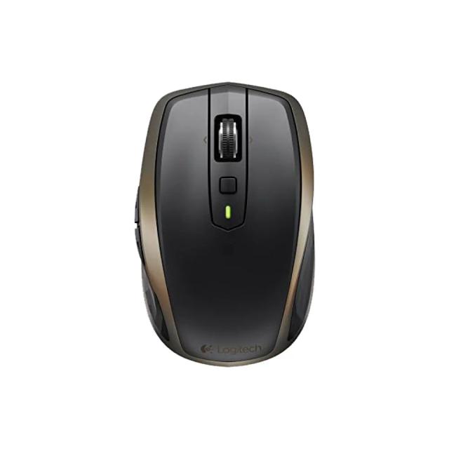 Logitech MX Anywhere 2 Wireless Mobile Mouse – Track on Any Surface, Bluetooth or USB Connection, Easy-Switch up to 3 Devices, Hyper-fast Scrolling, White