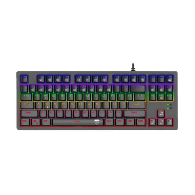 T-Dagger BALI T-TGK311, Tenkeyless, Outemu Sw. RGB Rainbow LED Mechanical Gaming Keyboard – Black