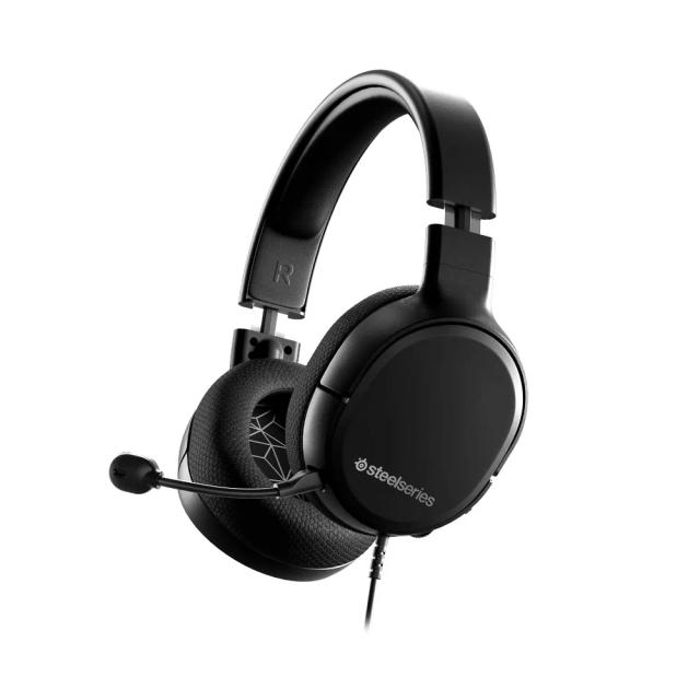 SteelSeries Arctis 1 Wired Gaming Headset – Detachable ClearCast Microphone – Lightweight Steel-Reinforced Headband – For PS5, PS4, Black