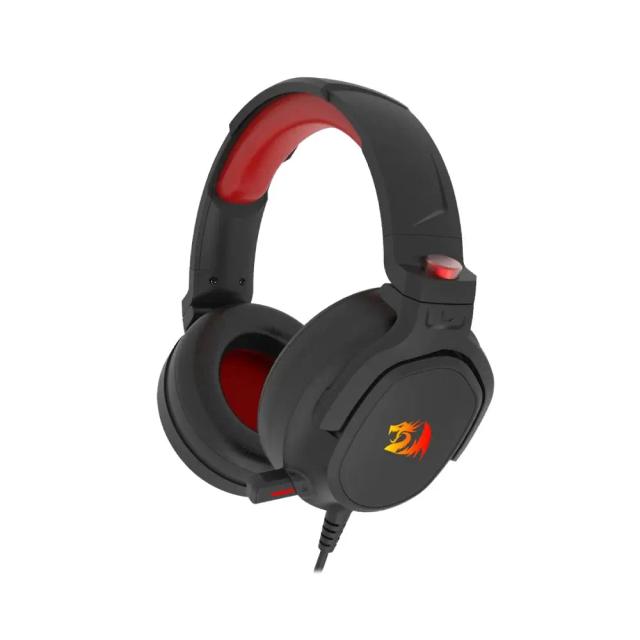Redragon H399 Nireus RGB Backlighting gaming Headphone,7.1 USB Surround sound , in-line Control, Retractable Mic, Computer headset Earphones, Wired