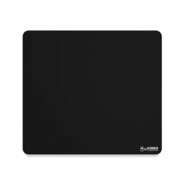 Glorious XL Heavy Gaming Mouse Mat/Pad - 5mm Thick, Stitched Edges, Black Cloth Mousepad | 16"x18" (G-HXL)