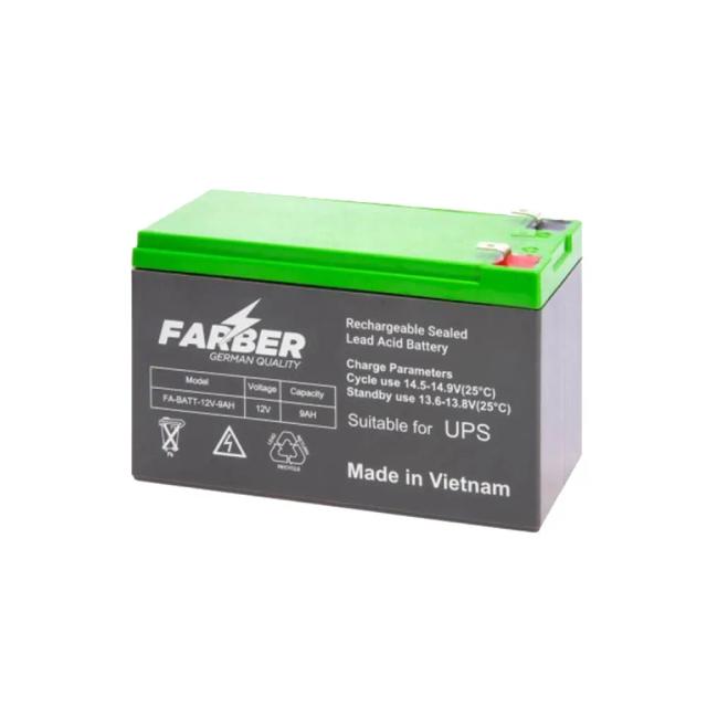 Farber UPS Offline German Quality Battery - BAT-UPS-12V-9A 
