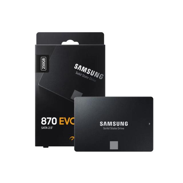 Samsung 870 EVO SATA SSD 250GB 2.5” Internal Solid State Drive, Upgrade Desktop PC or Laptop Memory and Storage for IT Pros, Creators