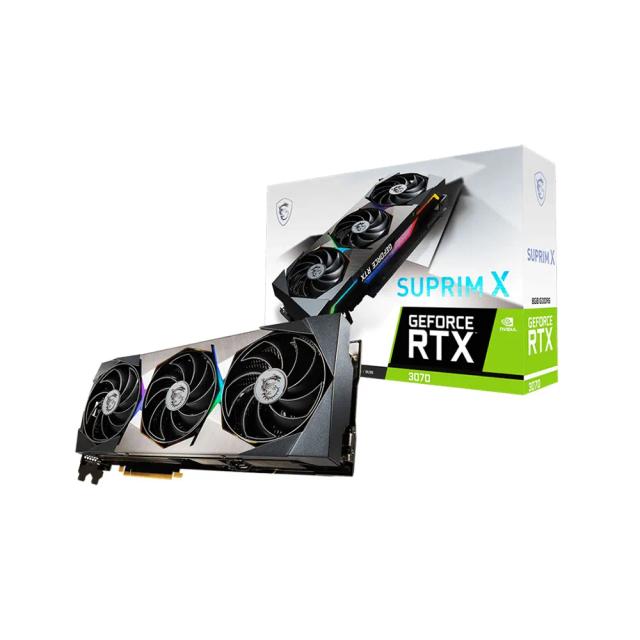 MSI NVIDIA GeForce RTX 3070 SUPRIM X 8GB GDDR6 GPU