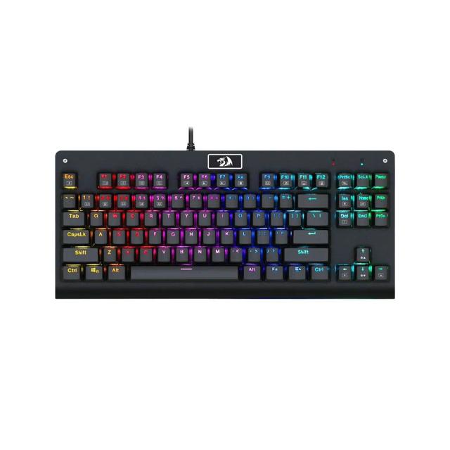 Redragon Dark Avenger K568-2 RGB 87 Key Blue Switch Mechanical Gaming Keyboard, Wired