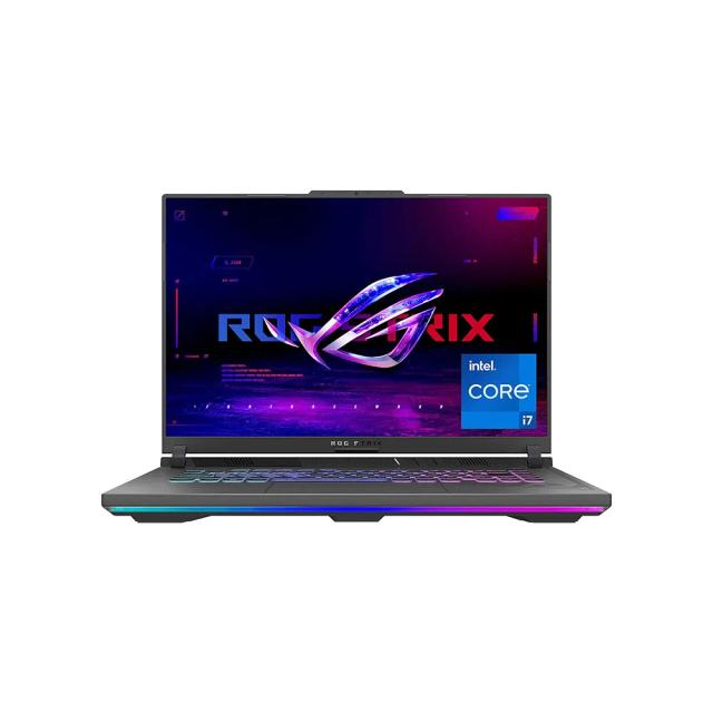 Asus ROG Strix G16 G614J Gaming Laptop, 13th Gen Intel Core i7-13650HX, 16GB RAM DDR5 4800 SO-DIMM, NVIDIA GeForce RTX 4060 8GB GDDR6, 512GB PCIe SSD, 16” FHD 165Hz IPS, Windows 11