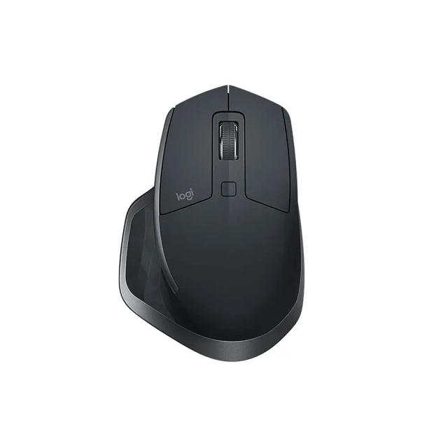 Logitech MX Master 2S Wireless Mouse, Multi-Device, Bluetooth or 2.4GHz Wireless with USB Unifying Receiver, 4000 DPI Any Surface Tracking, 7 Buttons, Fast Rechargeable, Laptop/PC/Mac/iPad - Graphite