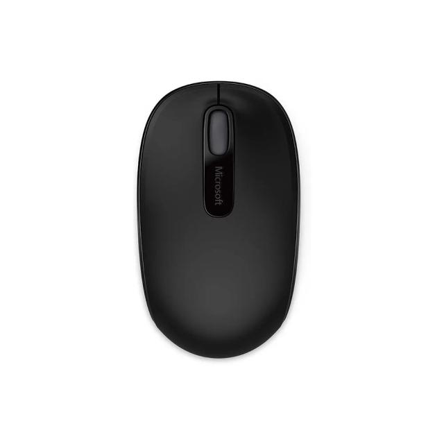 Microsoft Wireless Mobile Mouse 1850 - Comfortable Right/Left Hand Use, Wireless Mouse with Nano transceiver, for PC/Laptop/Desktop -  Black