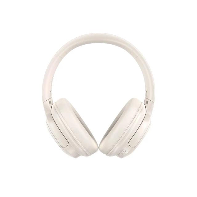 Usams YH21 Wireless Headset, BT 5.3, 70hrs Listening Time - Beige