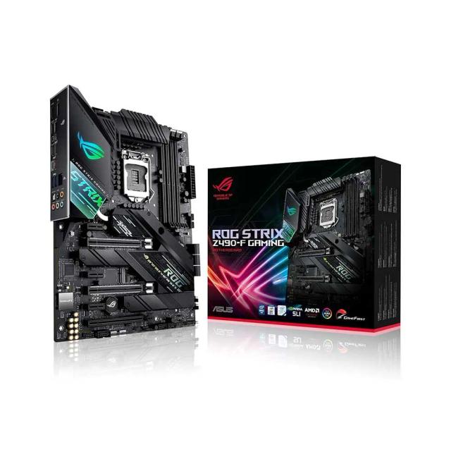 Asus ROG Strix Z490-F Gaming LGA 1200 ATX DDR4-SDRAM 4600MHz (OC), Thunderbolt header