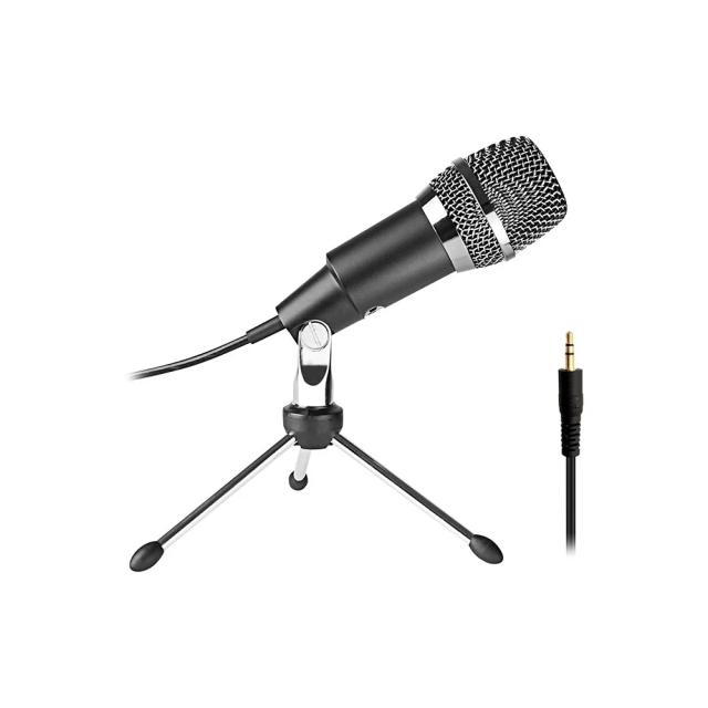 FiFine K667 PC Microphone 3.5mm Plug and Play Microphones for Computer Desktop Laptop Online Chat, Broadcast Microphone