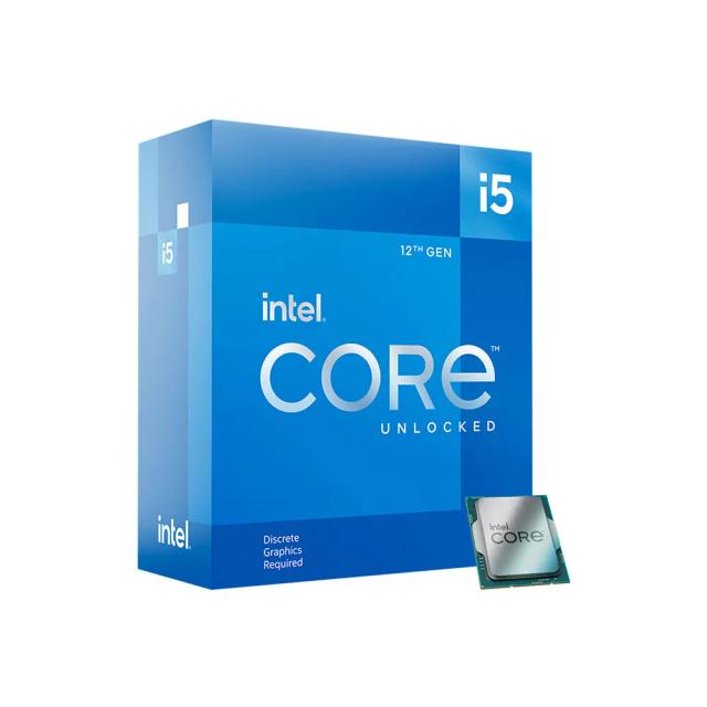 Intel Core i5-12600KF Desktop Processor 10 (6P+4E) Cores up to 4.9 GHz Unlocked  LGA1700, 16 Threads 600 Series Chipset 125W - Box