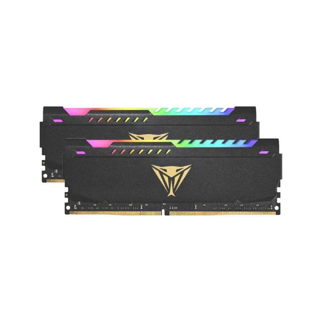 Patriot Viper Steel RGB DDR4 RAM 16GB (2X8GB) 3200MHz CL16 PC4-25600 UDIMM Desktop Gaming Memory Kit