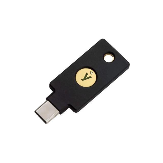 Yubico - YubiKey 5C NFC - Two-Factor authentication (2FA) Security Key, Connect via USB-C or NFC, FIDO Certified