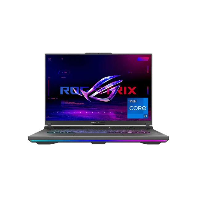 Asus ROG Strix G16 G614J Gaming Laptop, 13th Gen Intel Core i7-13650HX, 32GB RAM DDR5 4800 SO-DIMM, NVIDIA GeForce RTX 4060 8GB GDDR6, 512GB PCIe SSD, 16” FHD 165Hz IPS, Windows 11