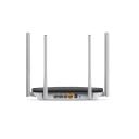 Mercusys AC1200 Wireless Dual Band Router AC12 1200Mbps Wi-Fi Speed with 4 x 5dBi Omni Directional Antennas, Dual Band, Black
