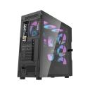 darkFlash DK431 PC Case ATX Mid Tower Case High Cooling Performance High Compatibility Gaming Case with USB 3.0 Interface Full Mesh Black 