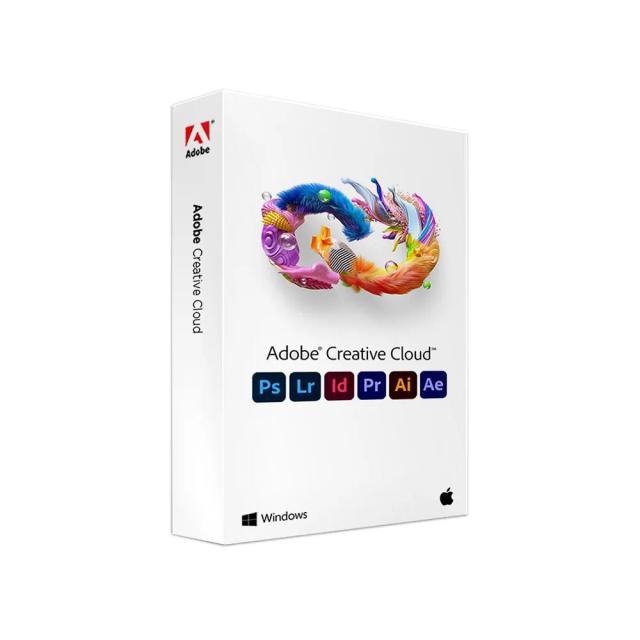 Adobe Creative Cloud 1 Year Account Subscription, Entire Collection of Adobe Creative Tools Plus 100GB of Storage - 1 User