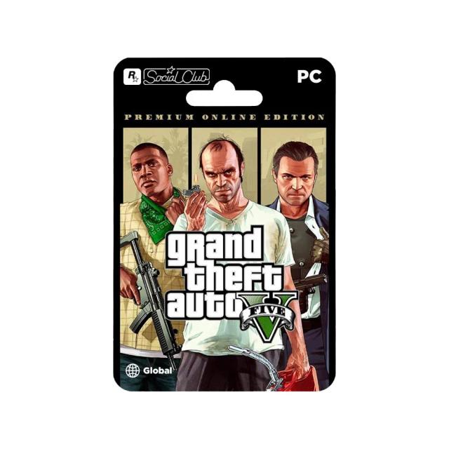Grand Theft Auto V:  (PC) -Premium Online Edition  Rockstar Key - Global