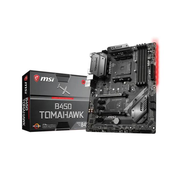 MSI B450 TOMAHAWK Supports AMD Desktop Processors & Socket AM4, DDR4 Memory