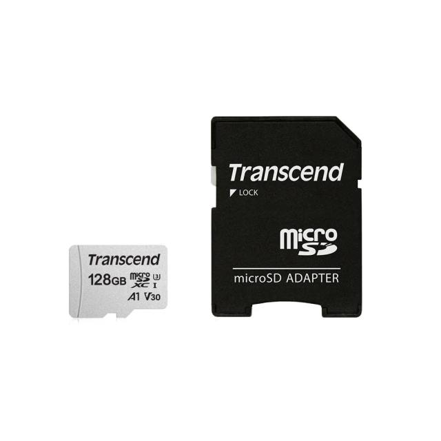 Transcend 300S UHS-I microSD Memory Card Read up to 100MB/s - 128GB