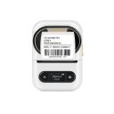 Portable Mini Sticker Printer E210 Wireless Bluetooth Thermal Label Printer Pocket Labeling Machine DIY Self Adhesive Label Printer - White