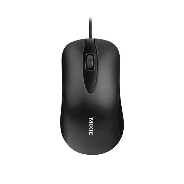 MIXIE X1 1000DPI USB Wired Built-in Emphasis Business Office Optical Mouse Compatible for PC Laptop