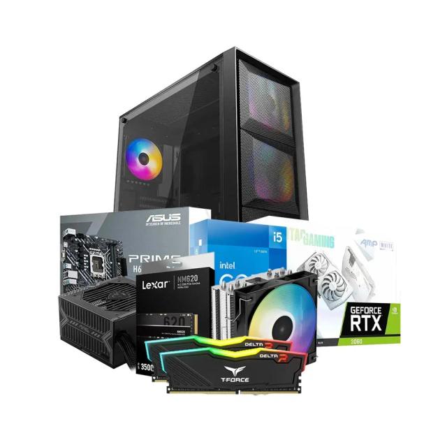 Low-End Gaming PC Build Offer NO.134 (Intel Core i5-12600KF, 16GB DDR4 3200MHz, RTX 3060 12GB, 512GB SSD NVMe)