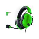 Razer BlackShark V2 X Gaming Headset, 7.1 Surround Sound - 50mm Drivers - Memory Foam Cushion - for PC, PS4, PS5, Switch, Xbox One, Xbox Series X|S, Mobile - 3.5mm Audio Jack, Wired - Green