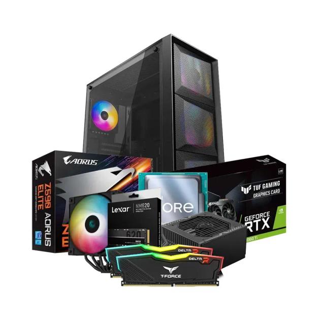 Low-End Gaming PC Build Offer NO.142 (Intel Core i9-11900K, 16GB DDR4 3200MHz, RTX 3060 Ti 8GB, 512GB SSD NVMe)