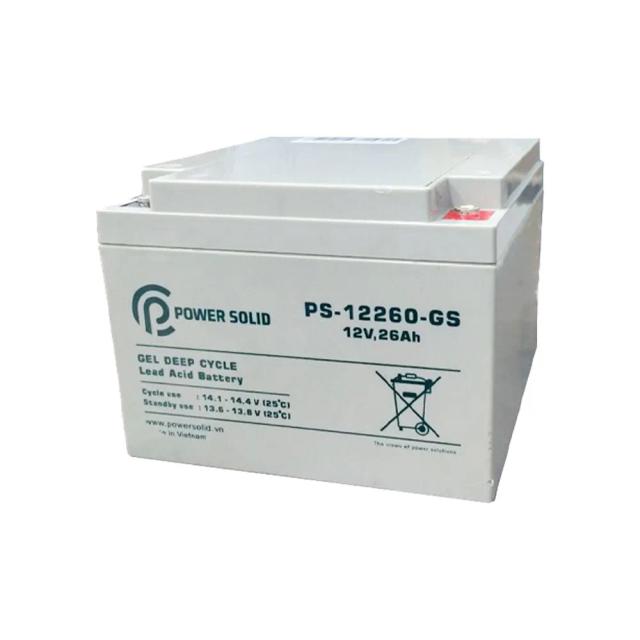 Power Solid Battery 12V 26Ah