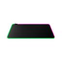 HyperX Pulsefire Mat - RGB Mouse Pad, RGB Lighting, Rollable Cloth Surface, Onboard Memory for 3 Profiles, Touch Sensor Profile Switching, Anti-Slip Rubber Base, 90 x 42 x 0.4 cm - Black