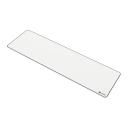 Glorious Extended Gaming Mouse Pad (GW-E) - Long White Cloth Mousepad, Stitched Edges, 91x28x0.3cm - White