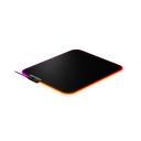 SteelSeries QcK Prism Gaming Mouse Pad - Medium RGB Prism Cloth - Optimized For Gaming Sensors, 32cm X 27cm X 4mm - Black