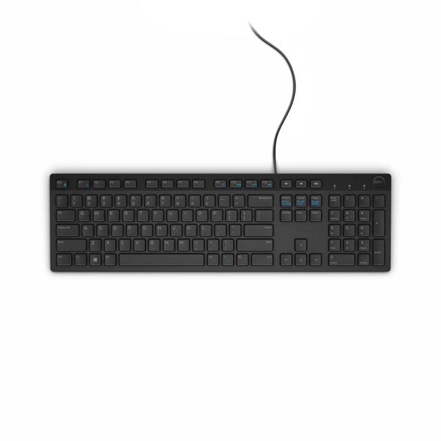 Dell Multimedia Keyboard-KB216 - US International - Black